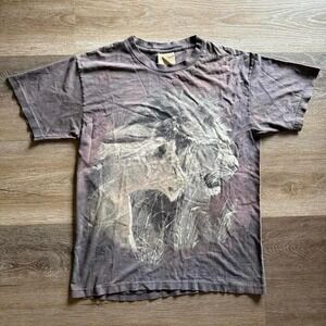 Vintage‎ The Mountain Lion graphic nature tee Size M